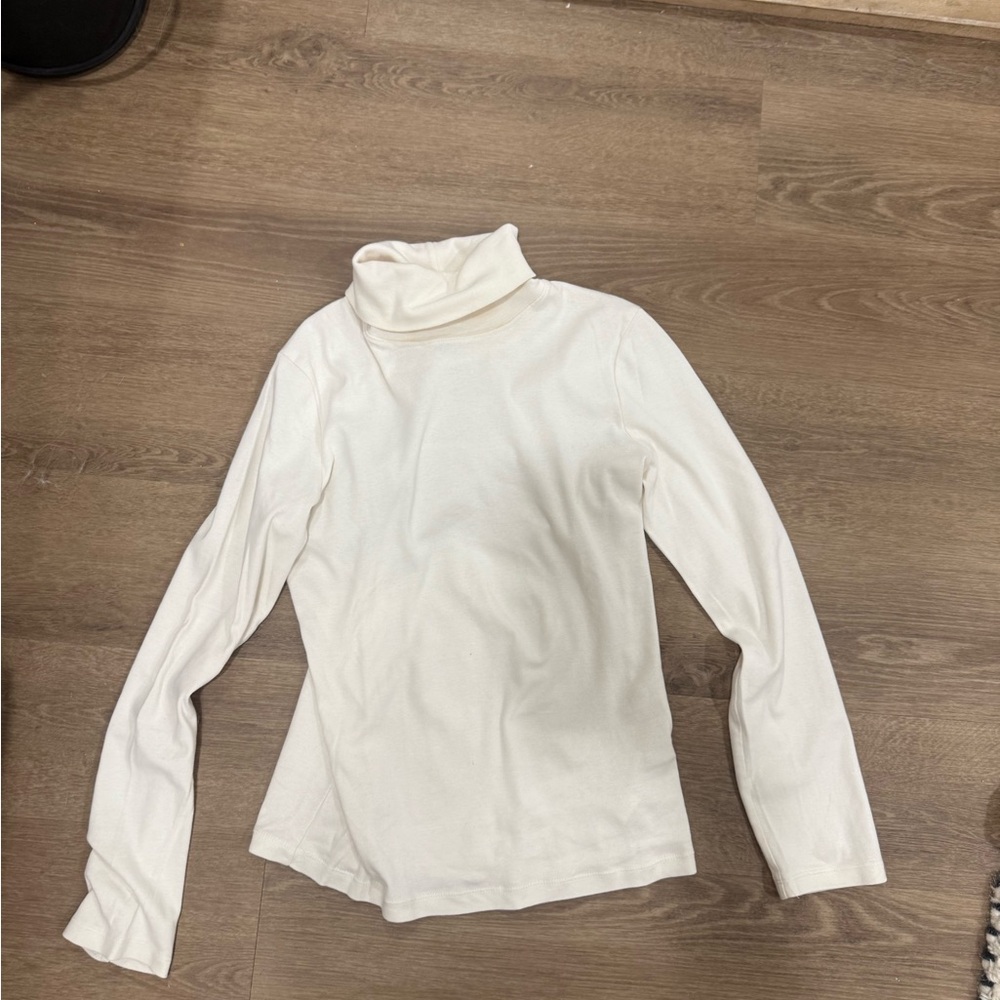 Jones New York Cream Turtleneck Sweater S - Picture 3 of 10